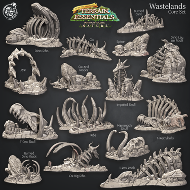 Wastelands Terrain - Core Set